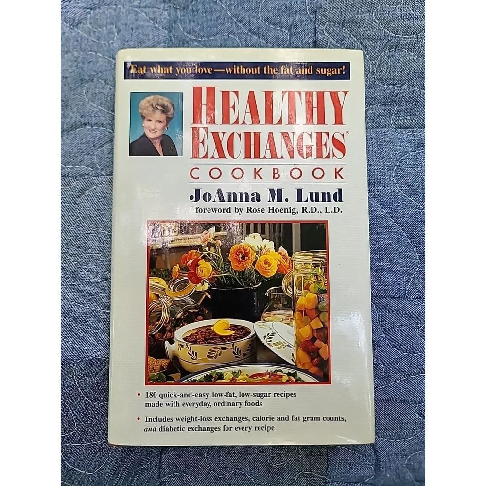Healthy Exchanges Cookbook by Joanna Lund 1994 Recipes Food‎ Diet Meal Planning